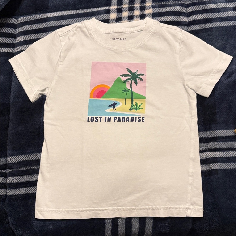Janie and Jack Boys White Tee